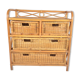 Rattan dresser