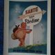 Blédine baby paper advertisement in color from a period magazine year 30