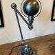 Lampe jieldé 2 bras 40+25cm graphite industriel Jean Louis Domecq 1950