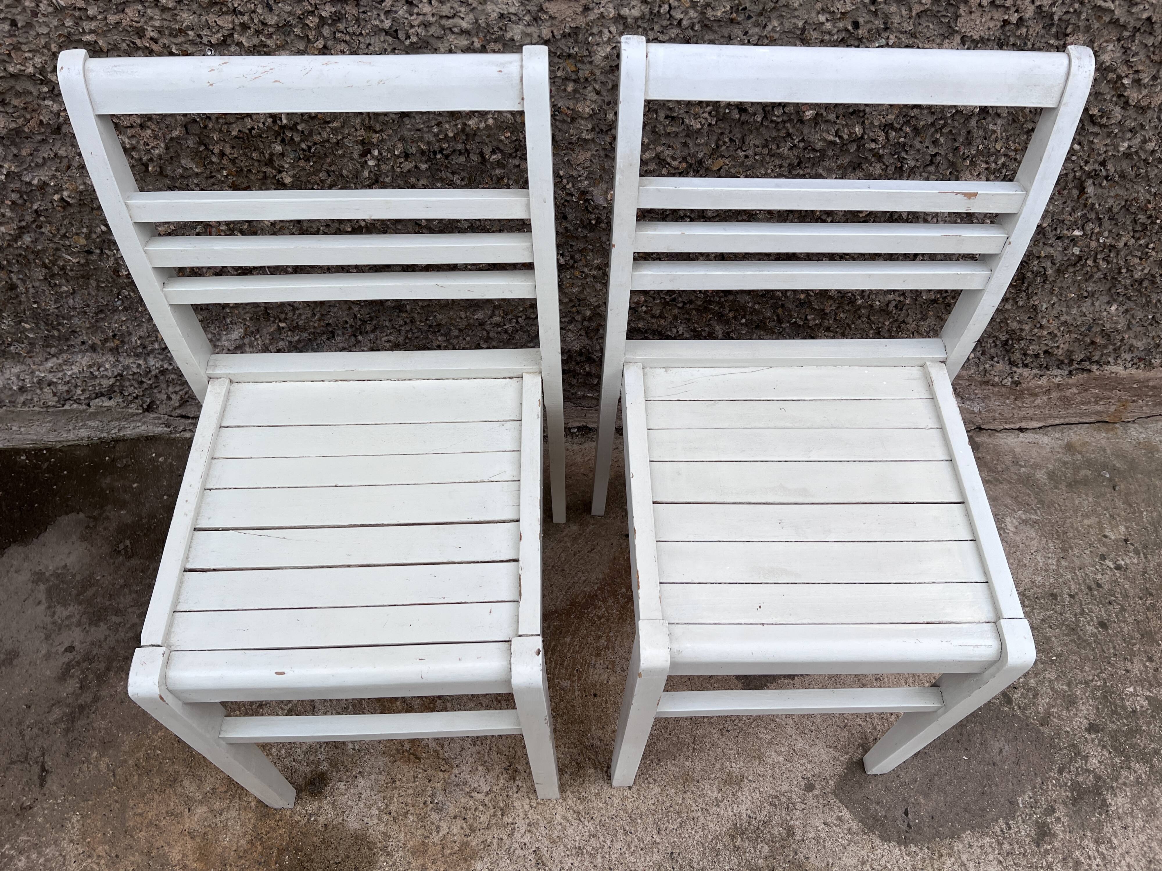 Pair of chairs reconstruction René Gabriel 50