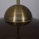 Vintage 70's italian design metal rolling chandelier