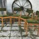 Lot de 4 chaises Baumann vintage