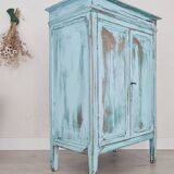 Parisian buffet with blue patina
