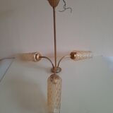 Vintage chandelier with 3 burners 60-70s