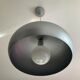 Vintage hanging lamp saucer aluminum years 70/80