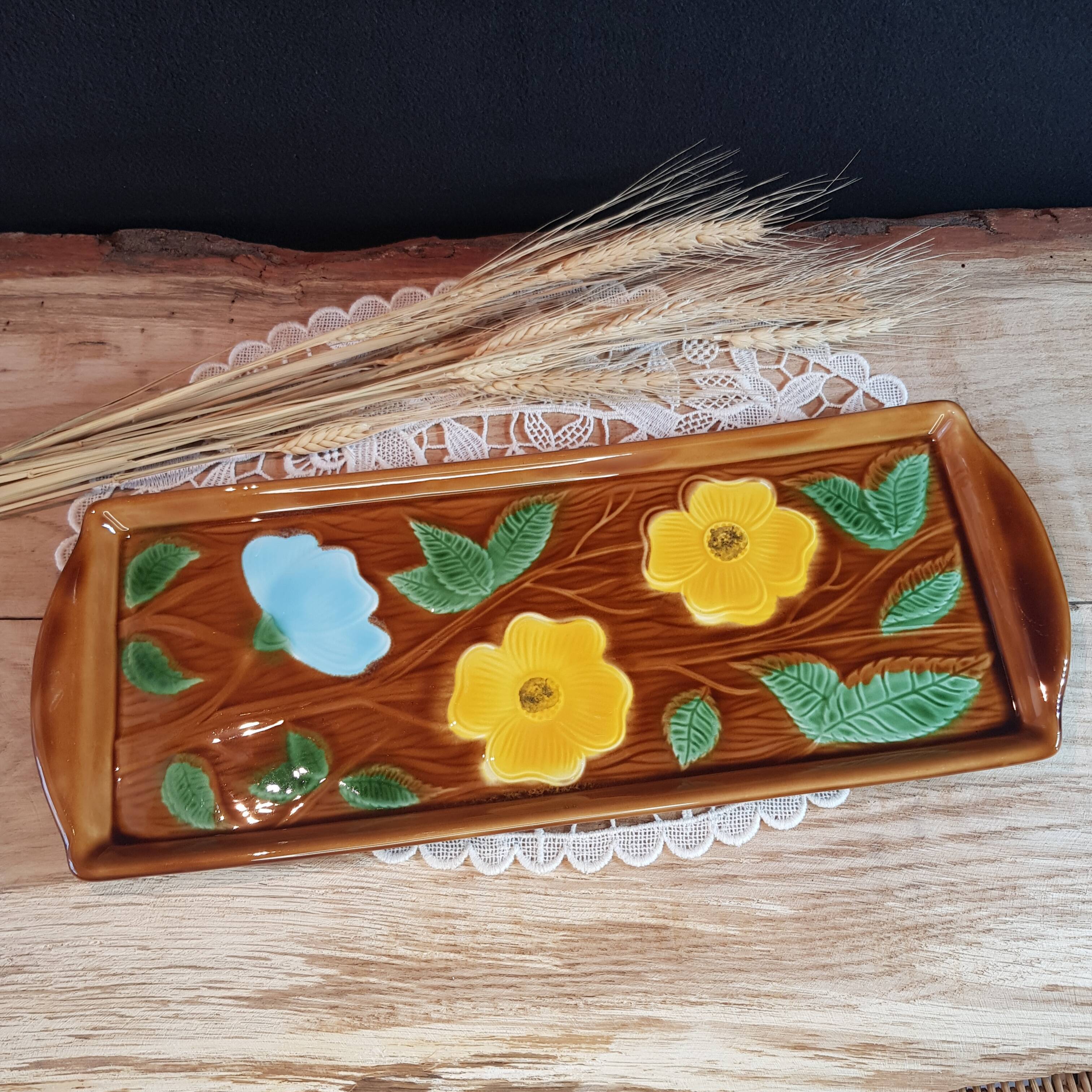 Dish in cake sarreguemines