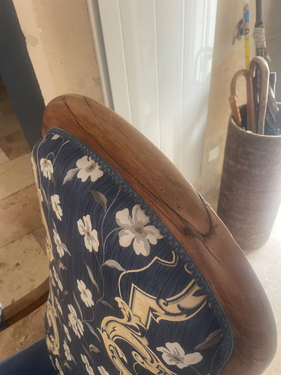 Voltaire armchair 19th century Restoration