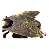 Vintage Ashtray Fly Design with Lid