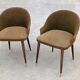 Paire de fauteuils cocktail vintage, 1950