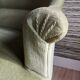 Green velvet toad sofa