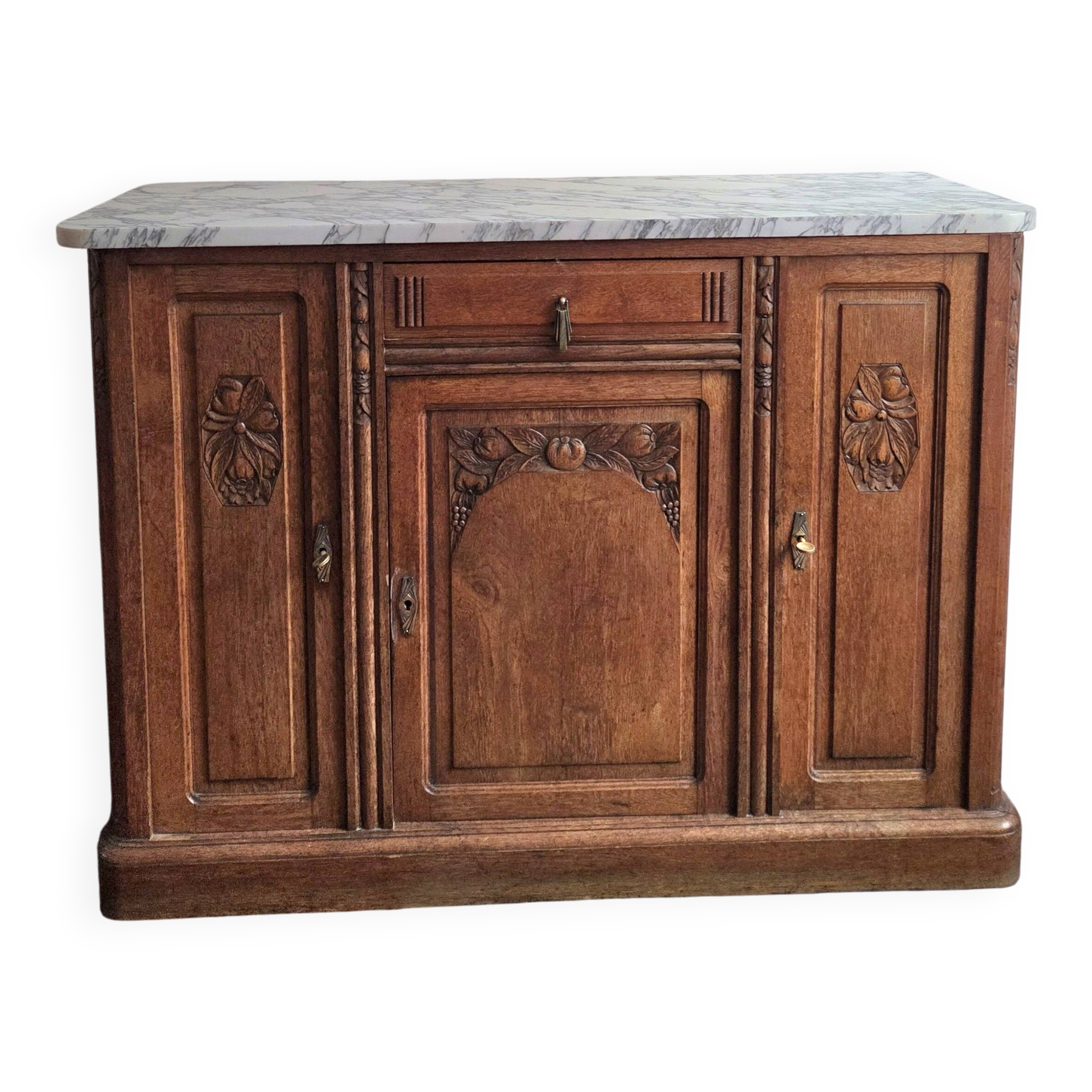 Art Deco marble buffet table