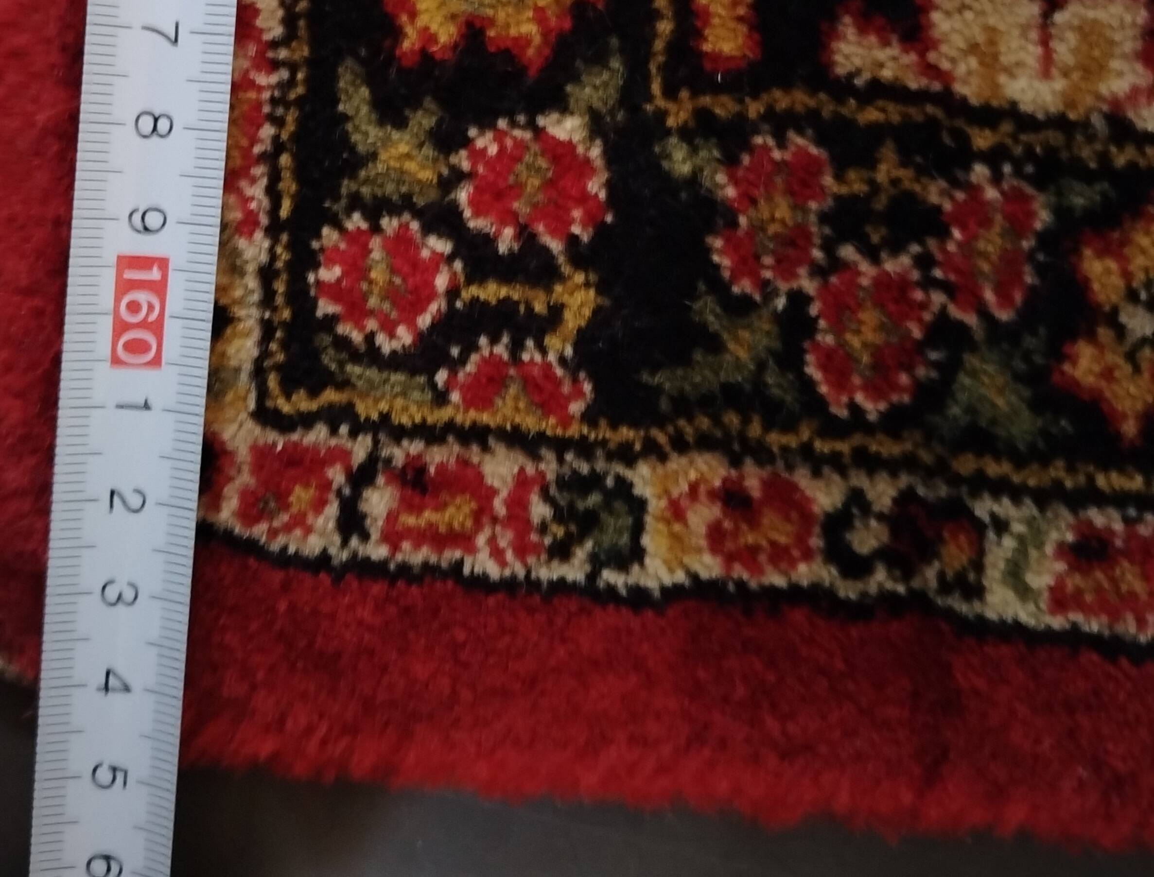 Grand tapis vintage