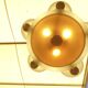 Art Deco Chrome Chandelier with Glass Bowl Shades
