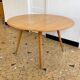 Round Ercol table with flaps