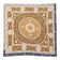 Nappe brodée à la main vintage 140x156 cm