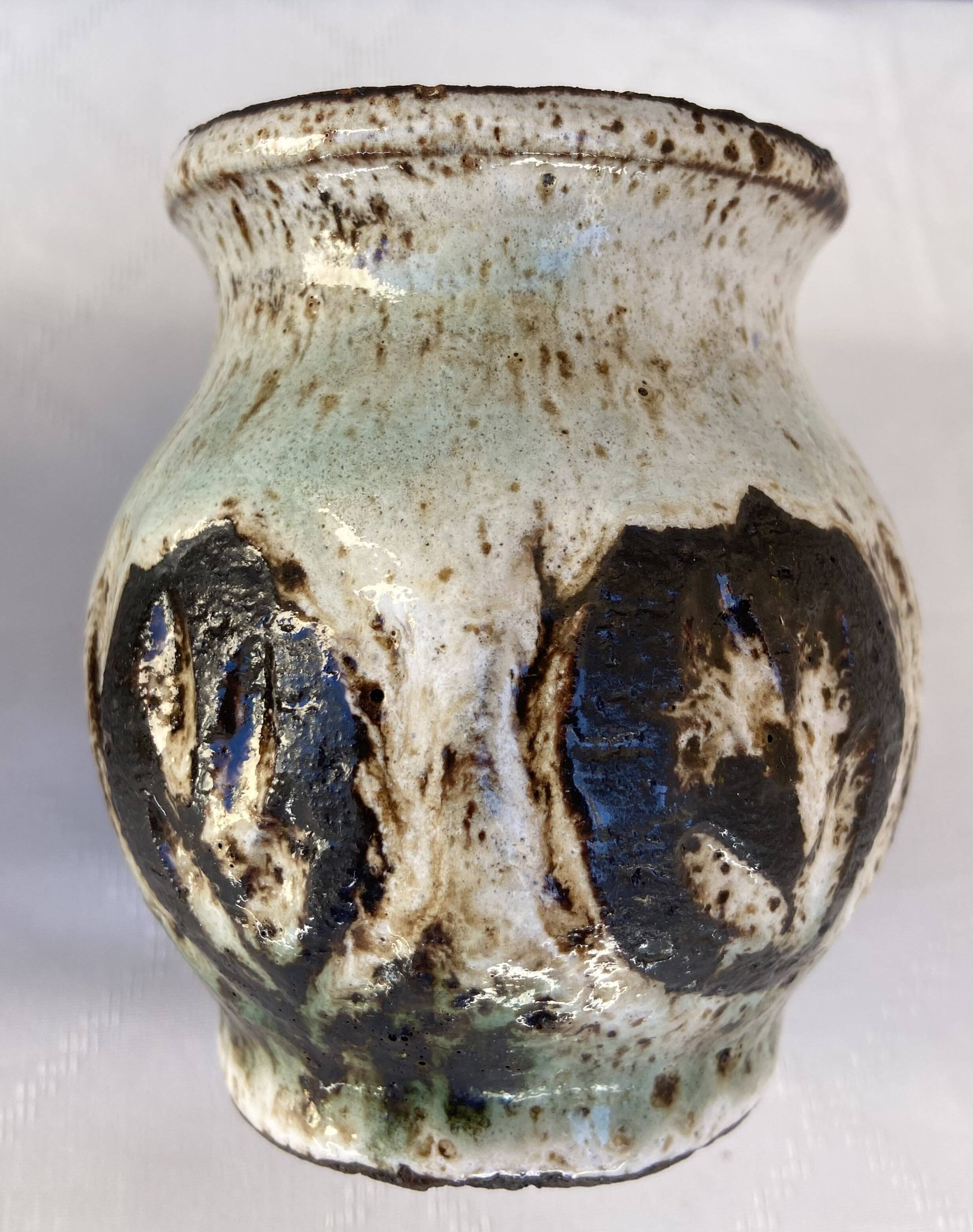 Deux vases en céramique par Albert Thiry