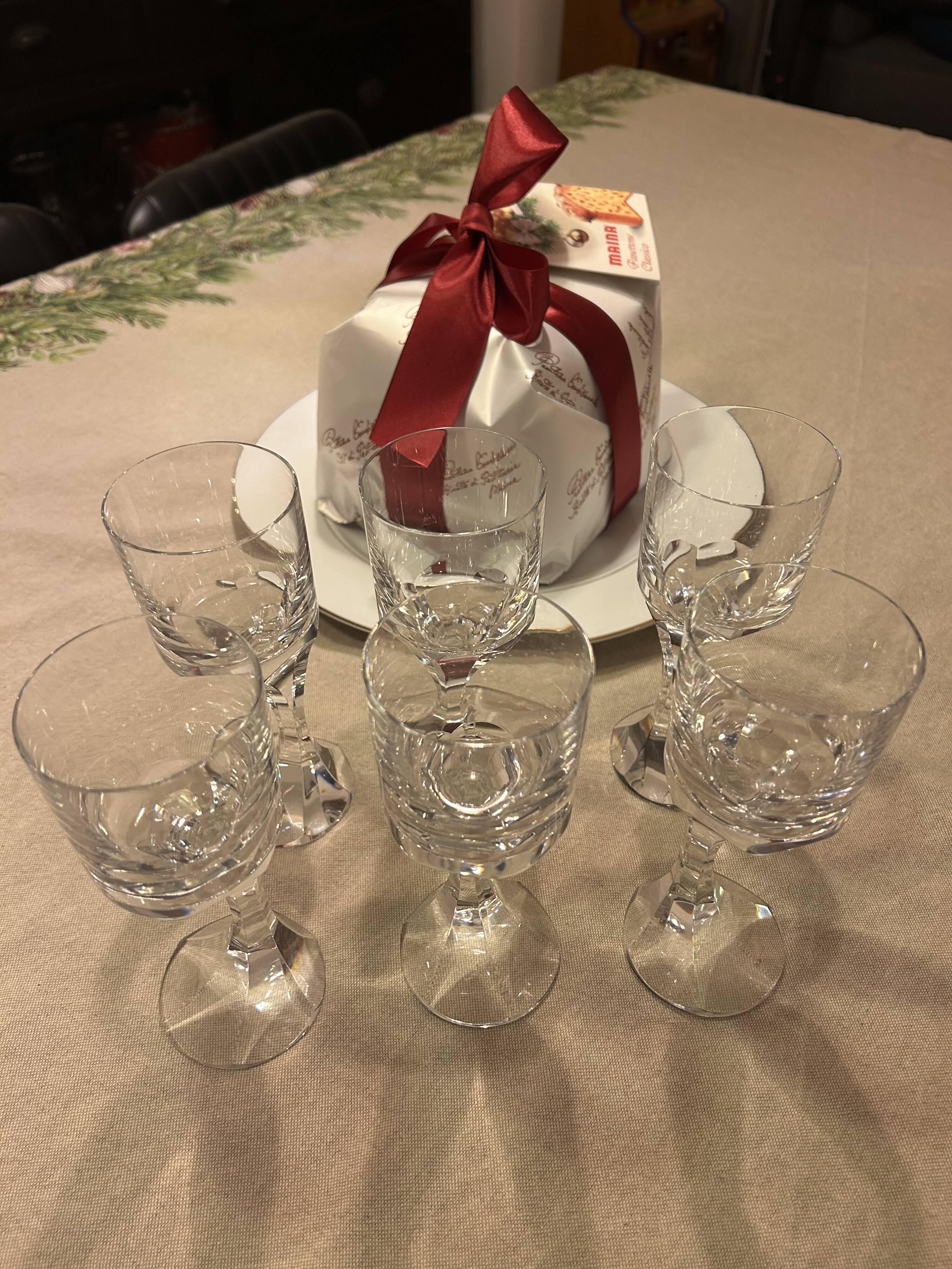 Baccarat Narcisse 6 Exceptional Baccarat Crystal Glasses