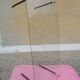 Table basse vintage "verre et laiton"