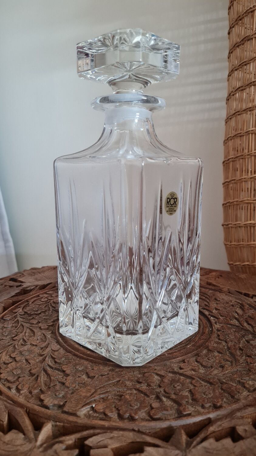 Crystal Whisky Carafe