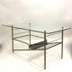 Table basse moderniste en verre