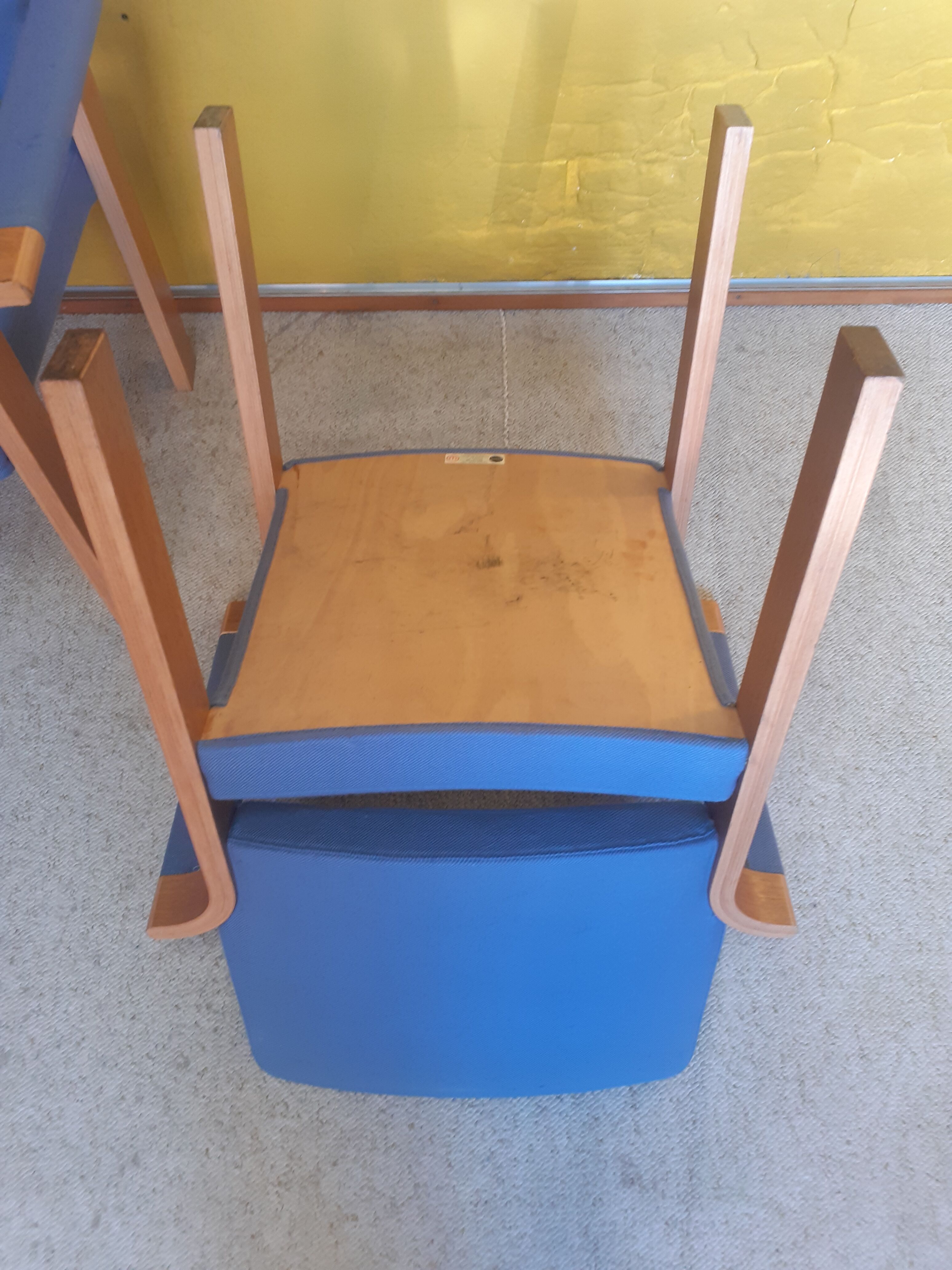 Pair of Danish armchairs, design Thygesen and Sorensen, edition Magnus Olesen