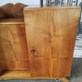 Buffet, art deco bar, walnut