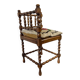 Chaise d'angle vintage / chaise d'angle / chaise d'appoint