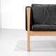 Canapé CH163 by Hans J. Wegner pour Carl Hansen & Son, Danemark 1965