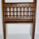 Folding wooden magazine rack by Cees Braakman for Pastoe, 1960s
