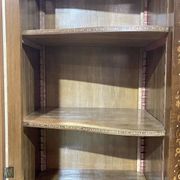 Art Deco bedroom wardrobe in walnut burl, made in the 1940s