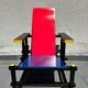 Vintage Gerrit Rietveld Red Blue Chair | De Stijl Bauhaus Icon 1918 Design