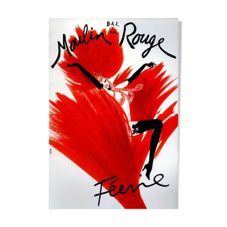 Gruau "Moulin Rouge" poster 2 feuilles 202x148 cm affiche