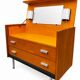 Light wood dressing table by Georges Frydman