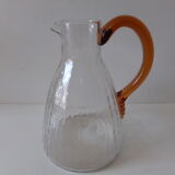 Service pitcher and 6 glasses