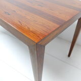 Table basse scandinave en palissandre, severin hansen, 1960