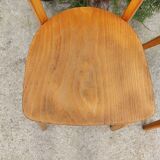 2 wooden bistro chairs, Baumann style