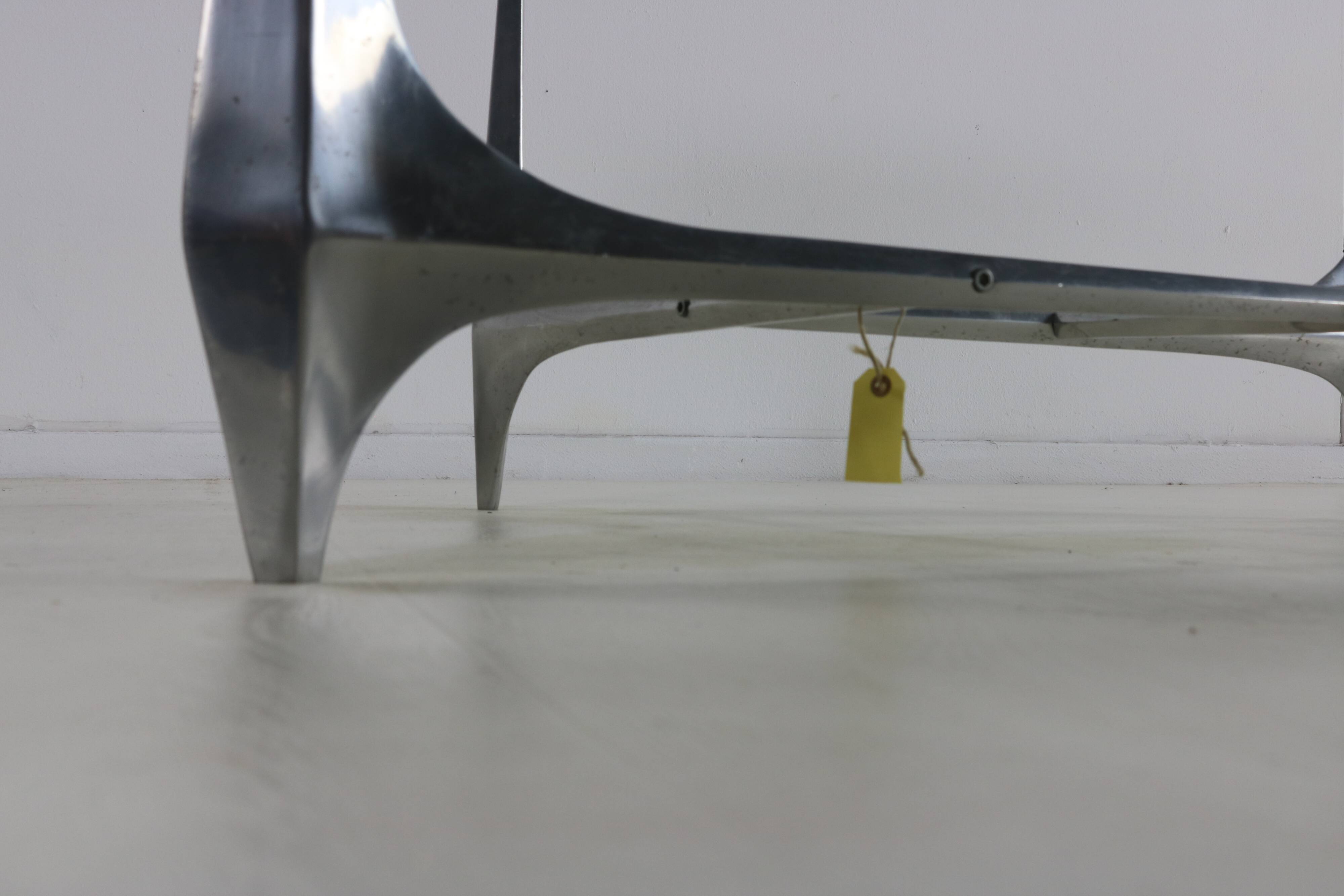 Orginal sixties design coffee table by Knut Hesterberg for Ronald Schmitt