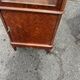 Louis XVI style display cabinet, 19th century, marble and gilded bronzes.