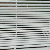 Banc de jardin ancien avec pieds en fer