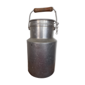 Milk can with lid