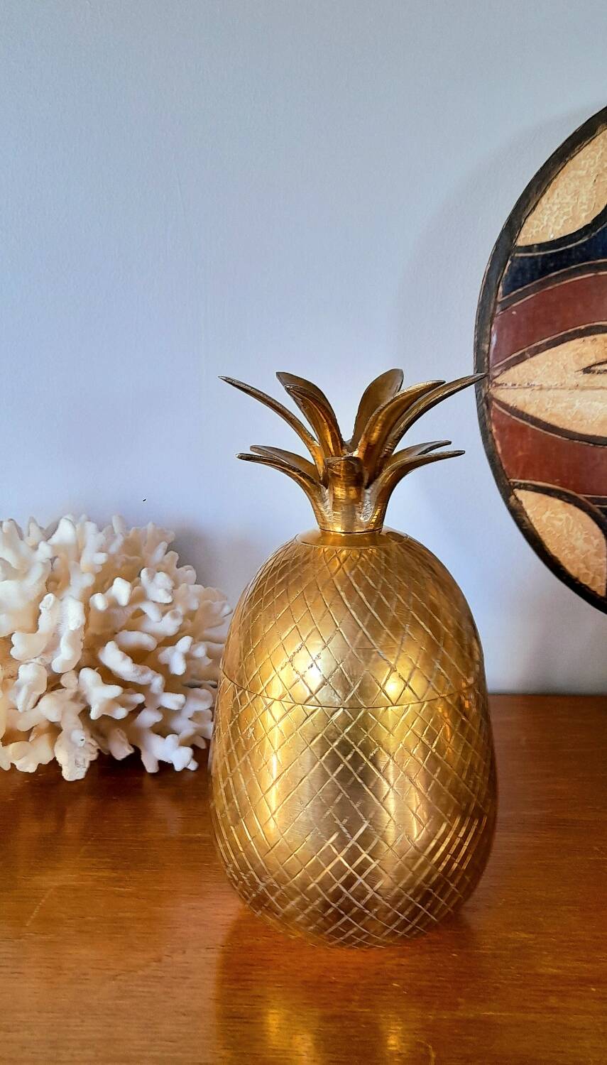Brass pineapple from the 70s