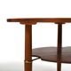 Rare Danish Coffee Table in Teak and Oak 1950s