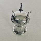 Tripod vase soliflore silver