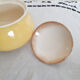 Sucrier jaune villeroy et boch en faience