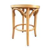Wooden stool turned bistro style