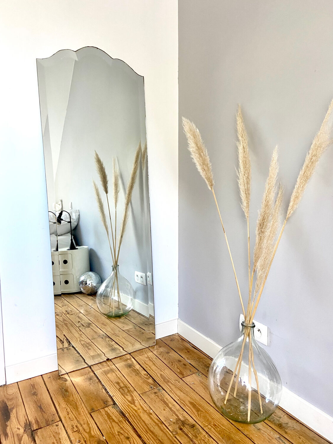 Large beveled mirror - Art Deco