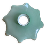 Abat-jour en opaline vert pastel