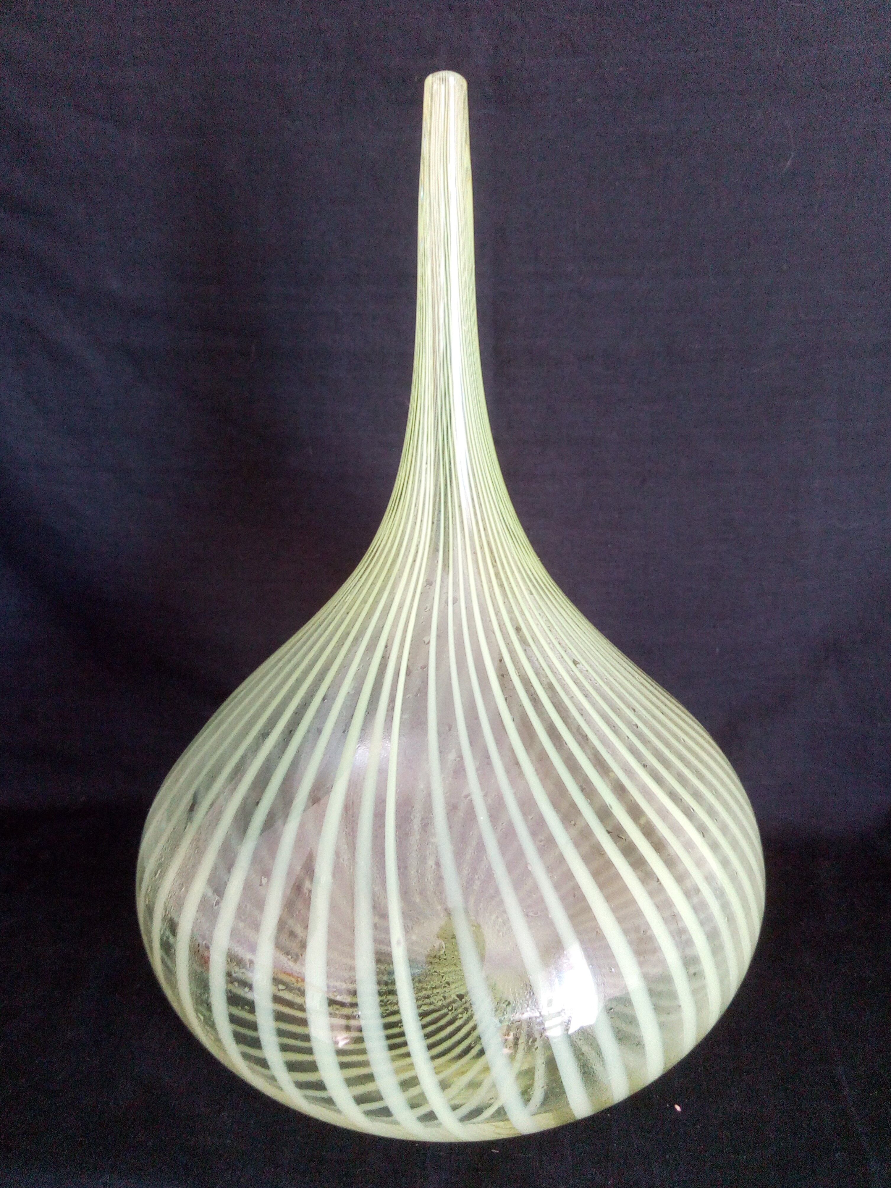 Soliflore vase in Murano glass