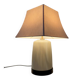 Murano glass table lamp Visa G Luce opaline modernist design from the 90s.