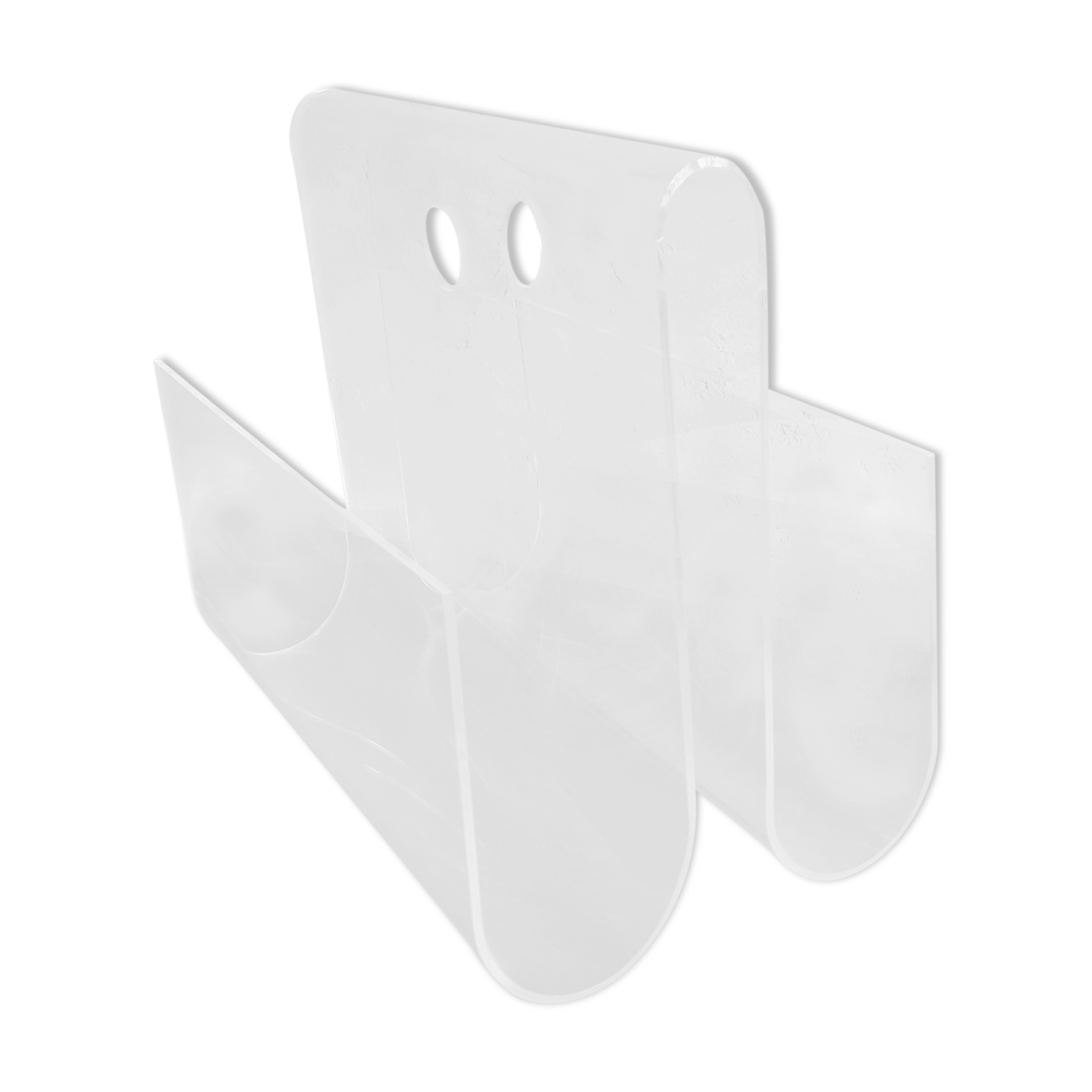 Plexiglas magazine holder